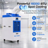 BILT HARD 16000 BTU spot cooler performance