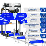 22 inch portable sawmill specifications