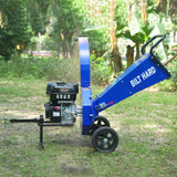 BILT HARD 9HP towable wood chipper for landscaping