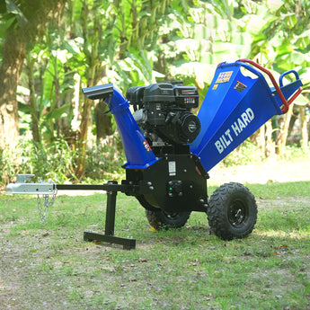 BILT HARD towable wood chipper shredder