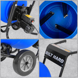 BILT HARD cement mixer frame handle design