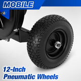 BILT HARD wood chipper 12-inch wheels mobility