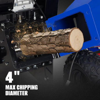BILT HARD 4-inch gas wood chipper