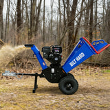BILT HARD wood chipper towing with ATV attachment
