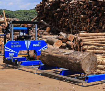 15HP Gas-Powered Portable Sawmill – Mill Lumber Anywhere, Even Off-Grid