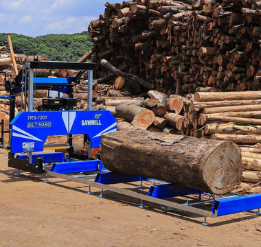 15HP Gas-Powered Portable Sawmill – Mill Lumber Anywhere, Even Off-Grid