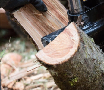 From Horizontal to Vertical: A 40-Ton Log Splitter That Adapts