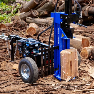 gas log splitter for heavy firewood splitting
