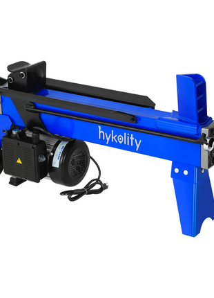 HYKOLITY Log Splitter 6.5 Ton, Wood Splitter Electric Powered 15Amp, with Hydraulic Ram, Electric Firewood Splitting Machine, Horizontal