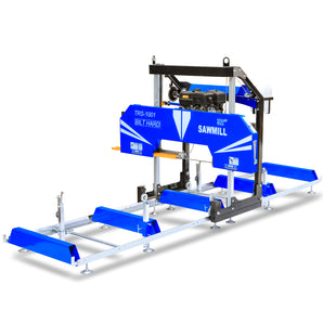 BILT HARD 32" Portable Sawmill with 15HP Ducar 420cc E-Start Gas Engine