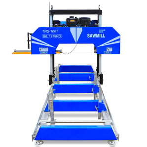 BILT HARD 32" Portable Sawmill with 15HP Ducar 420cc E-Start Gas Engine