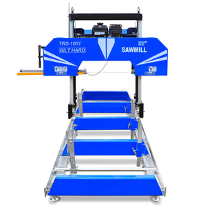 BILT HARD 32" Portable Sawmill with 13.5HP Briggs & Stratton 420cc E-Start Gas Engine