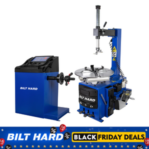 BILT HARD 2 HP Swing Arm Tire Changer Wheel Balancer Combo
