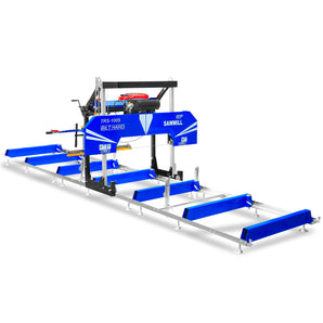 BILT HARD 36" Portable Sawmill with 25HP Ducar 760cc E-Start Gas Engine