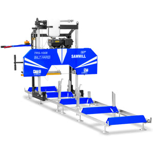 BILT HARD 22" Portable Sawmill with 9HP Ducar 270cc  Gas Engine