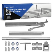 Sawmill Quick-Release Log Clamp Assembly Set for 26‘’ Sawmill