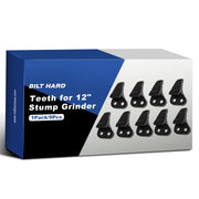 Teeth for 12" Stump Grinder (1 Pack / 9 Pcs )