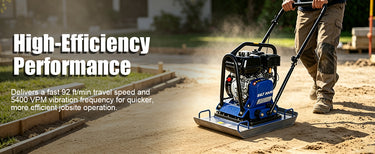 BILT HARD plate compactor for efficient soil compaction