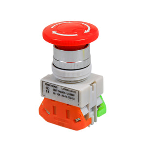 Red Emergency Stop Switch for Portable Sawmill