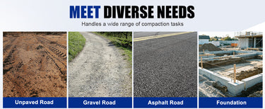 BILT HARD plate compactor for diverse compaction tasks