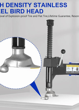 1.5HP Tire Changer Wheel Changers Machine Rim Clamp Includes 4 Clamp Protectors - bilthard