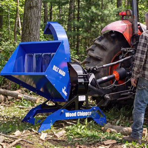 BILT HARD 5-Inch 3-Point PTO Wood Chipper | Fits 15-50 HP Tractors, Cat 1 & Quick Hitch Compatible