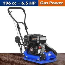 Load image into Gallery viewer, BILT HARD Plate Compactor 2500-Pound, 21 x 14.5 inch Plate, 6.5HP 196cc Gasoline Engine 5500 BPM, Jumping Jack Tamper for Paving Landscaping Sidewalk Patio