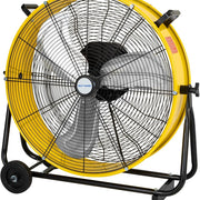 BILT HARD industrial drum fan with transport wheels