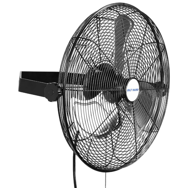 14 in. 3000 CFM Outdoor Wall Mount Fan, 3-Speed Waterproof Wall Fan Industrial Grade High Velocity Outdoor Fans for Patio, Commercial, Garage, and Gazebo Use, UL Listed