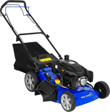 Load image into Gallery viewer, BILT HARD 21 Inch Self Propelled Lawn Mower, 3-in-1 Gas Lawnmower with 201cc 4-Cycle Engine, Bagging, Mulching and Side Discharge, Adjustable 8-Positions Cutting Height, Easy Start