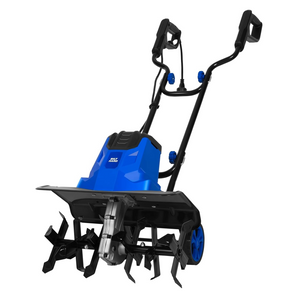 BILT HARD 18" Electric Garden Tiller & Cultivator, 14-Amp Corded Rototiller with 6 Steel Tines, Adjustable Wheels, Foldable Handle, 8-Inch Tilling Depth for Lawn, Yard & Garden Soil