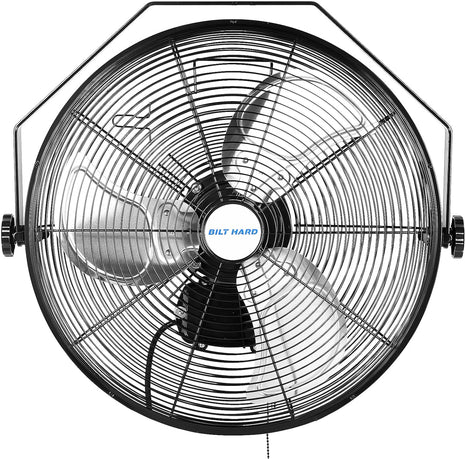 BILT HARD 20 in. 5400 CFM Outdoor Wall Mount Fan, 3-Speed Waterproof Wall Fan Industrial Grade High Velocity Outdoor Fans for Patio, Commercial, Garage, and Gazebo Use, UL Listed 