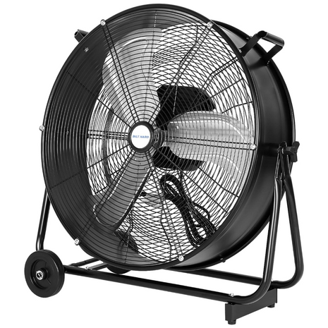 BILT HARD 24" Ultra Quiet Variable Speed High Velocity Drum Fan, DC Motor, 7800 CFM Industrial Heavy Duty Shop Fan for Warehouse, Workshops, Garage and Factory, UL Listed