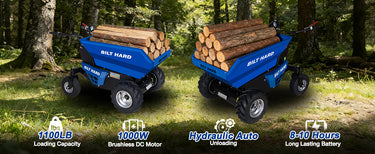 BILT HARD 1000W electric dump cart