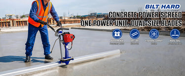BILT HARD Gas Concrete Power Screed