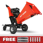6inch B&S Vanguard Gas Powered Engine Wood Chipper 408cc 14HP  with E-Start Towable Leaf Branch Shredder