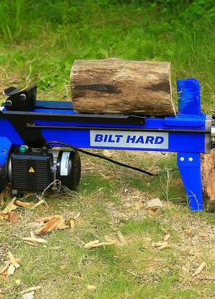 BILT HARD Log Splitter 6.5 Ton, Wood Splitter Electric Powered 15Amp, with Hydraulic Ram, 90 Days Warranty 