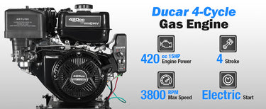BILT HARD 420cc 15HP Gas Engine