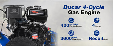 BILT HARD gas engine with recoil starter