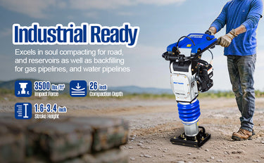 BILT HARD tamping rammer compactor for industrial applications