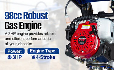 BILT HARD 98cc Power Trowel Gas Engine