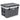 Ultra-Light 55 Quart Hard Cooler Insulated Portable Ice Chest Box with Bottle Opener, Keeps Ice up to 8 Days (Grey)