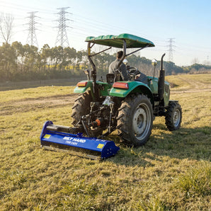 BILT HARD 53" 3-Point PTO Flail Mower – 15-35HP Tractors, Category 1 Hitch, 40Cr Alloy Steel Hammer Blades