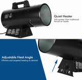 BILT HARD 125,000 BTU Forced Air Propane Heater, Adjustable Liquid Propane Torpedo Heater, CSA Listed 