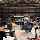 BILT HARD 125,000 BTU Forced Air Propane Heater, Adjustable Liquid Propane Torpedo Heater, CSA Listed 