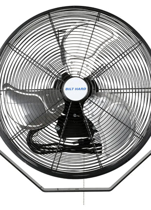 BILT HARD 20 inch Industrial Wall Mount Fan, 4600 CFM 3-Speed High Velocity Wall Fan with Sealed Motor, Heavy Duty Metal Barn Fans UL Listed 