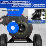 BILT HARD 224cc 7.5hp Gas Powered Wood Chipper 