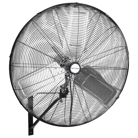 BILT HARD 30 in. 9500 CFM High Velocity Industrial Wall Fan, 3-Speed Wall Mount Oscillating Fan, Heavy Duty Shop Fan for Garage, Commercial, Warehouse, Factory, Workshops and Jobsites, UL Listed 