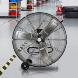 BILT HARD 34 inch 15000 CFM High Velocity Drum Fan, 3-Speed Industrial Heavy Duty Shop Fan for Warehouse, Garage, Commercial, Workshop and Factory - UL Listed - bilthard