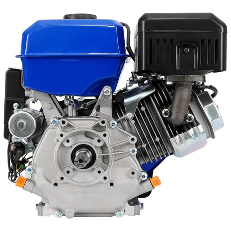 BILT HARD 420cc 15HP Gas Engine with Electric Start, Horizontal Shaft 4 Stroke OHV Gas Motor, Gas Powered Multi-Use Engine 